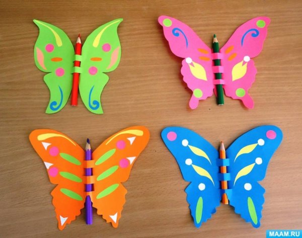 Поделка бабочка