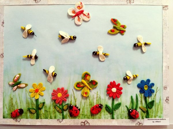 Поделки летом в детском саду