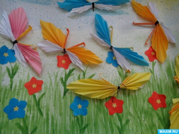 Оригами на тему лето