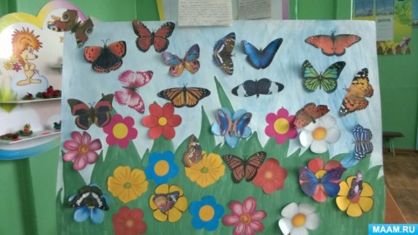 Аппликация на тему лето в младшей группе детского сада