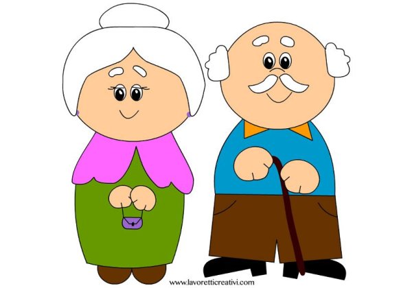 Аппликация ко Дню пожилого человека