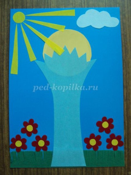 Аппликация ко Дню независимости