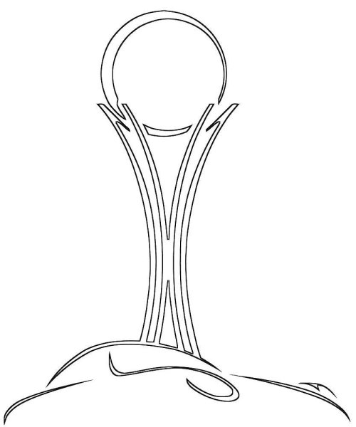 Байтерек раскраска