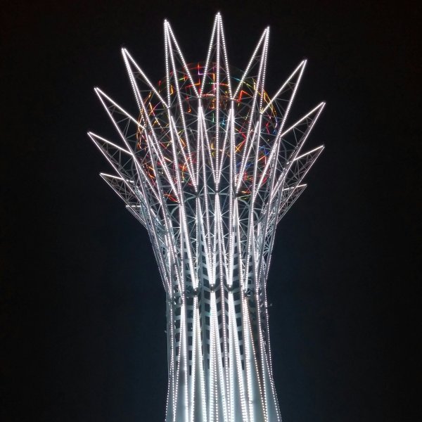 Байтерек из зубочисток