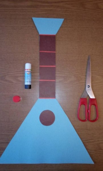 Балалайка макет из картона