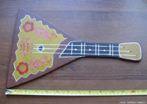 Макет балалайки