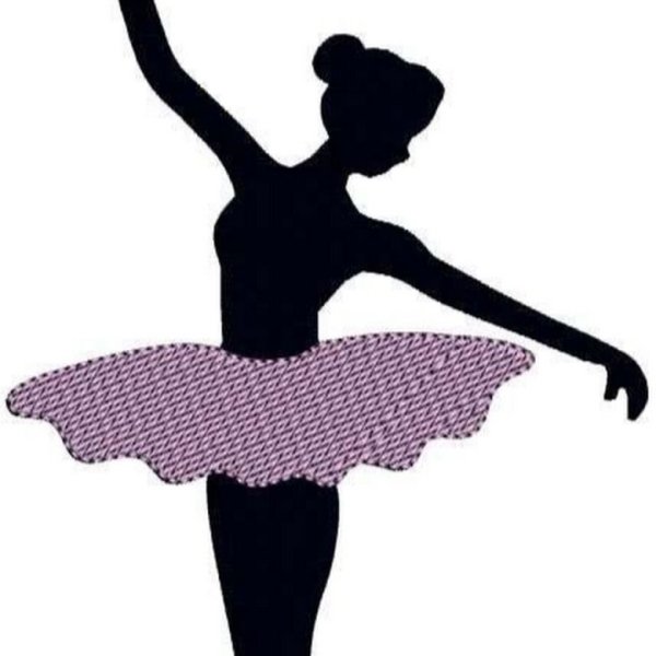 Балерина шаблон