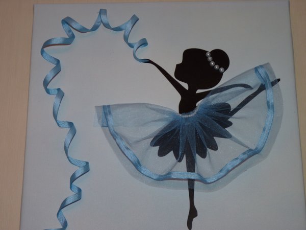 Поделка балерина
