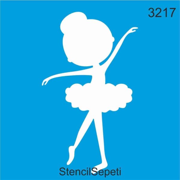 Балерина шаблон