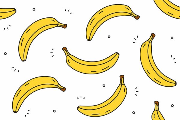 Бананы для вырезания из бумаги