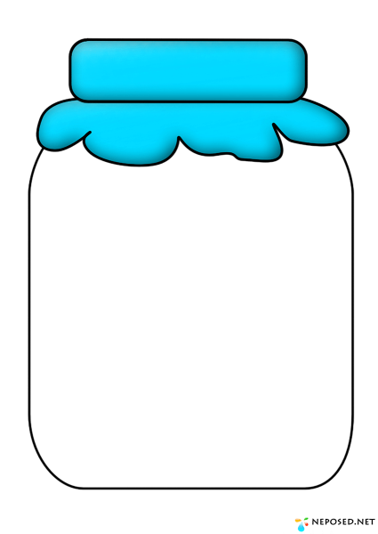 Баночки для аппликации