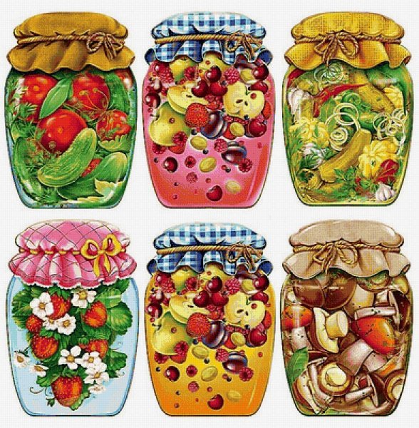 Баночки с заготовками