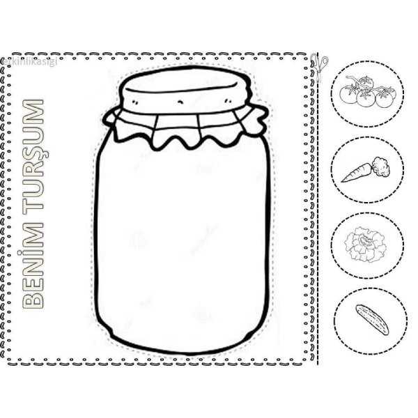 Банка для аппликации