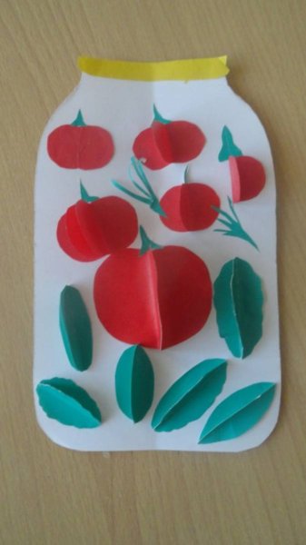 Аппликация в подготовительной группе на тему овощи и фрукты