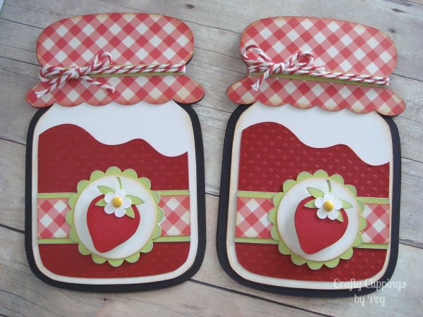 Аппликация баночка с вареньем