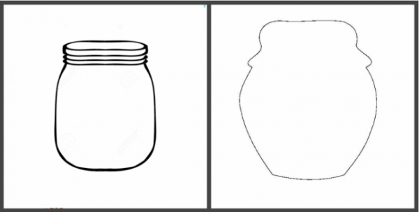 Баночки для аппликации