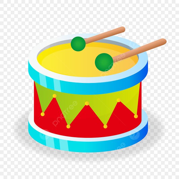 Барабан мультяшка