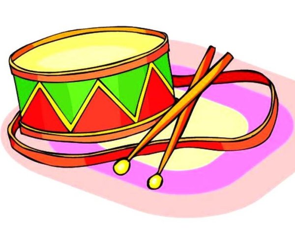 Барабан картинка для детей