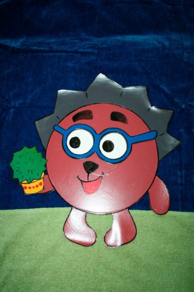 Поделки из дисков Смешарики