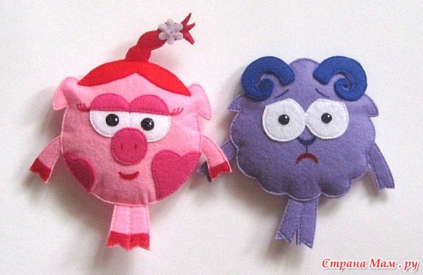 Бараш Смешарики из фетра