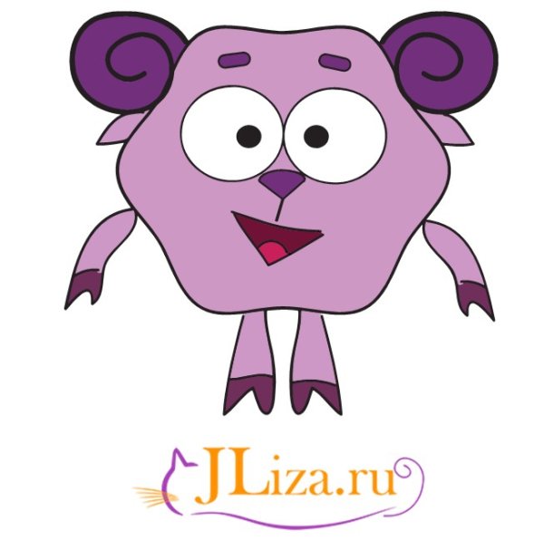 Бараш раскраска