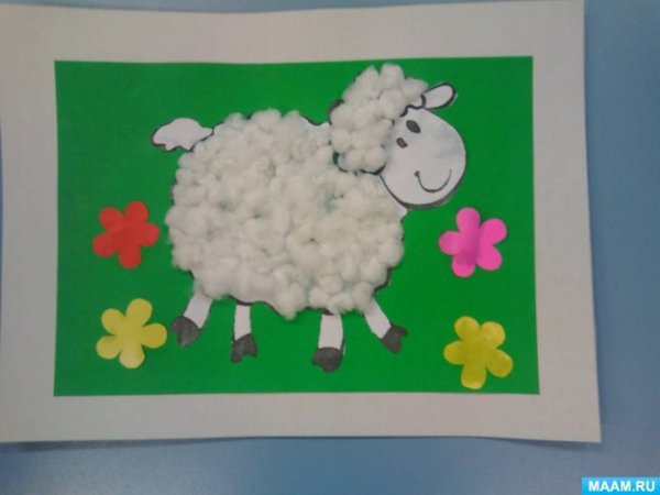 Барашек поделка для детей