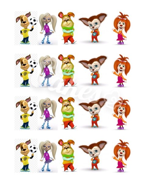 Барбоскины герои для печати