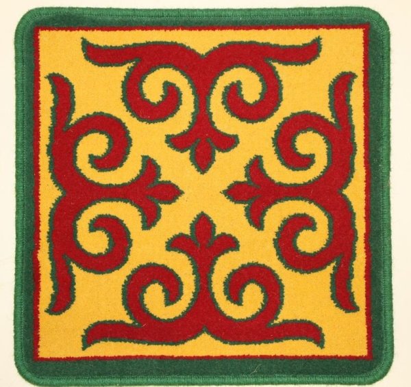 Башкирский ковер с орнаментом для детей