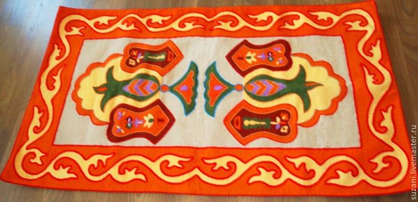 Башкирский войлочный ковер
