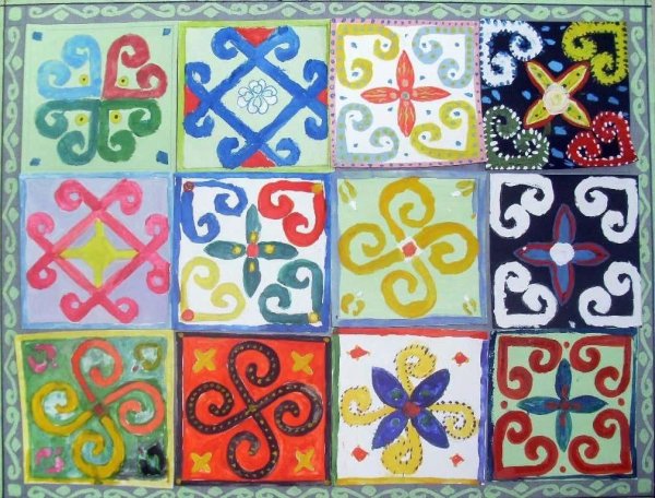 Башкирские узоры