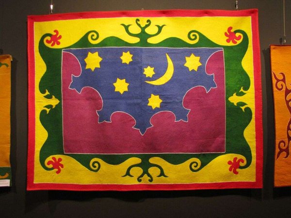 Ингушский войлочный ковер