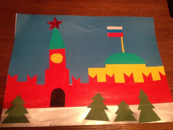 Поделка Кремль