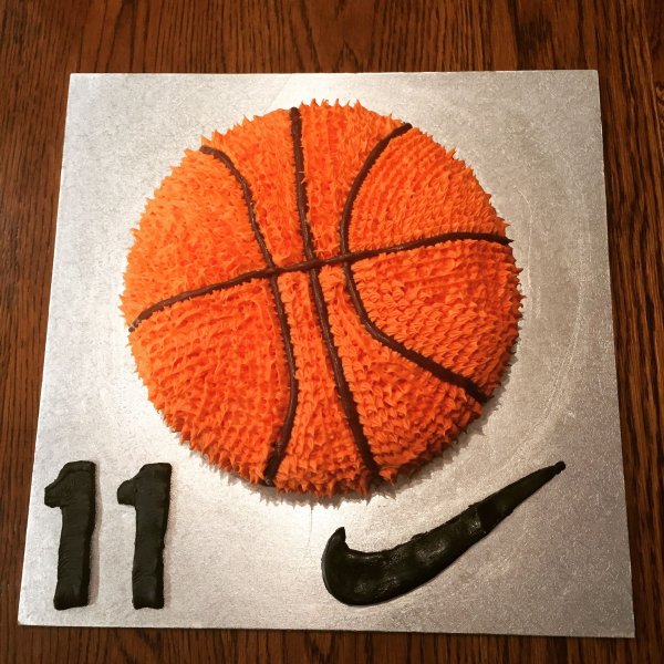 Бенто торт баскетбольный мяч