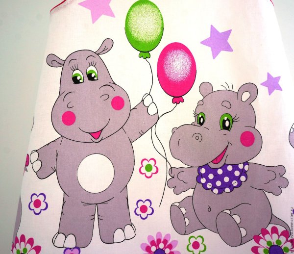 Бегемот аппликация для детей
