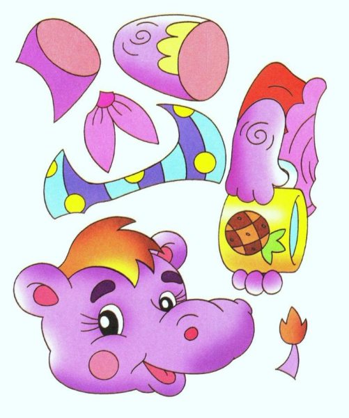 Готовые аппликации для детей