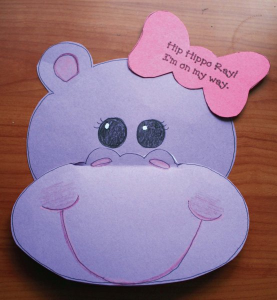 Поделка Бегемотик