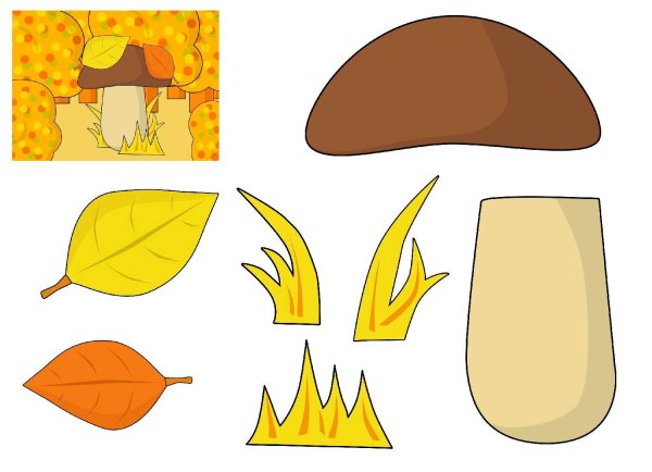 Аппликация для дошкольников