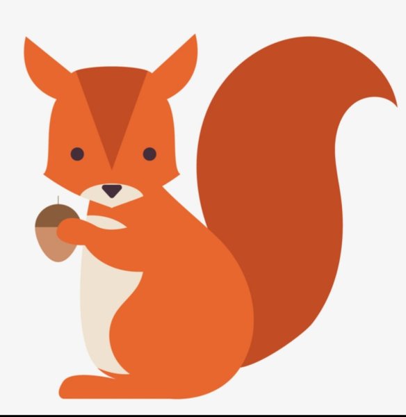 Белочка для вырезания