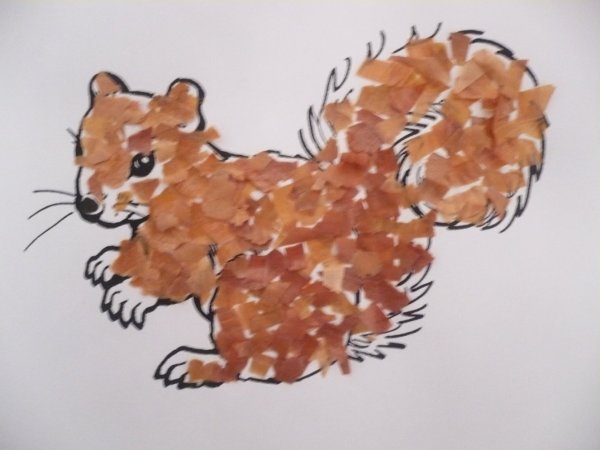 Рисование Дикие животные подготовительная группа