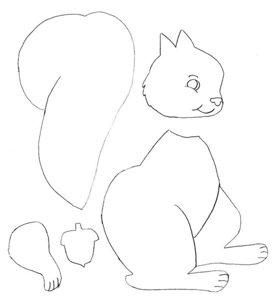 Трафареты для аппликаций