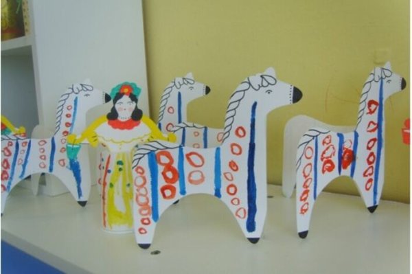 Поделки народное творчество в детском саду