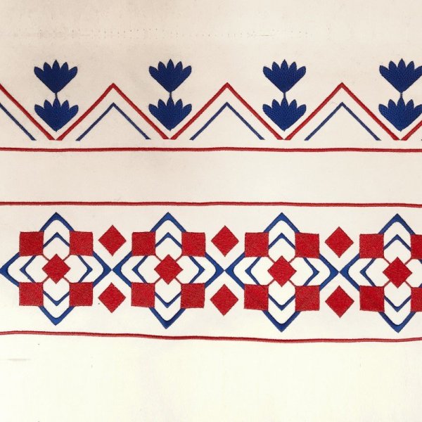 Геометрический белорусский орнамент