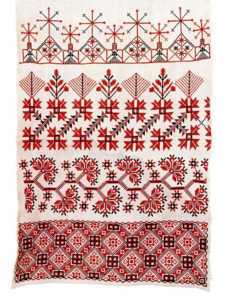 Рушник белорусский орнамент