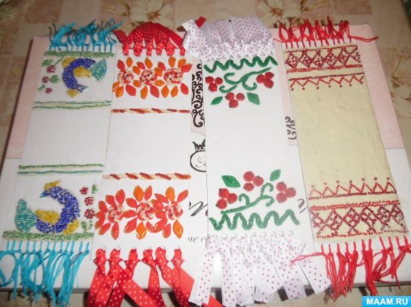 Аппликация рушник