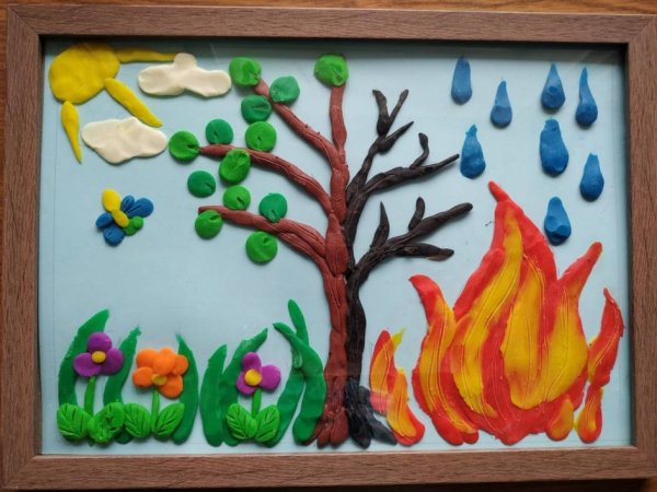 Коллективная работа берегите лес