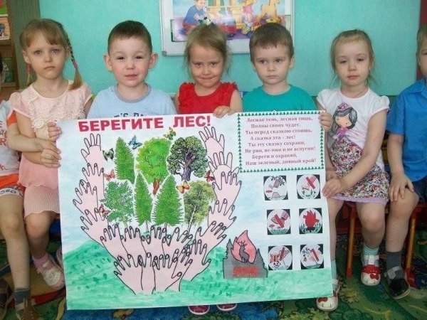 Плакат на экологическую тему