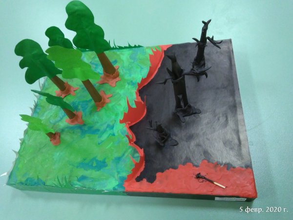 Поделка на тему береги лес