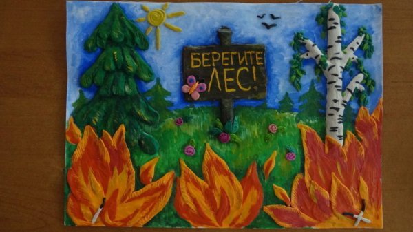 Поделки на противопожарную тему