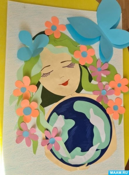 Коллективная работа день земли