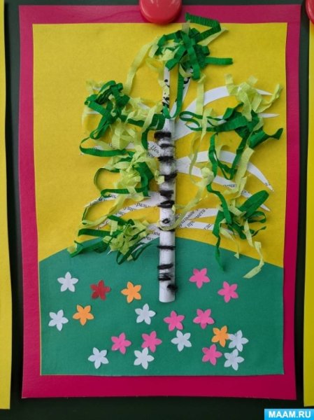 День березы в детском саду средняя группа